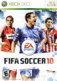FIFA Soccer 10 Xbox 360 US box art